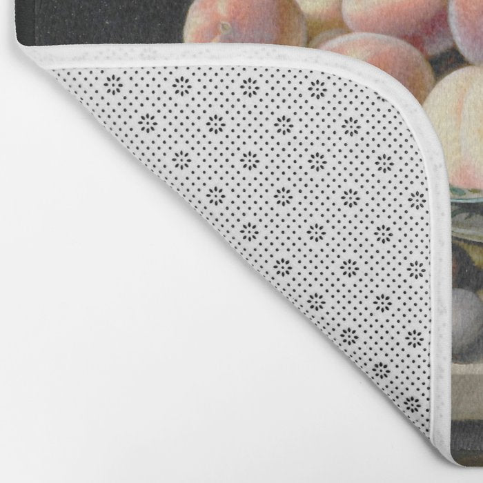Moillon 17th Century Still Life With Peaches & Grapes Bath Mat Gallery Image 2