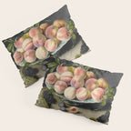 Moillon 17th Century Still Life With Peaches & Grapes Pillow Sham Gallery Image 3