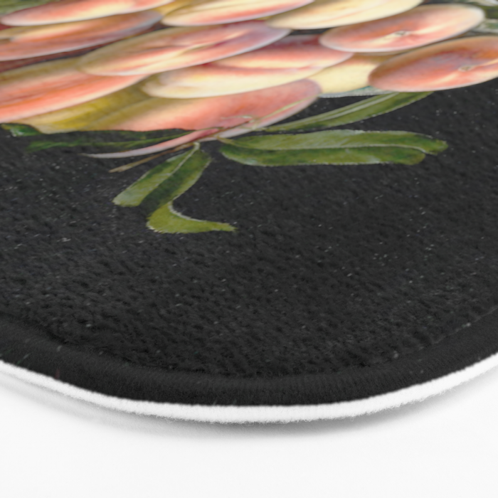 Moillon 17th Century Still Life With Peaches & Grapes Bath Mat Gallery Image 3
