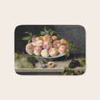 Moillon 17th Century Still Life With Peaches & Grapes Bath Mat Gallery Image 1