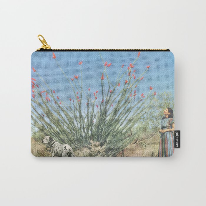 Desert Dots Carry All Pouch Gallery Image 1