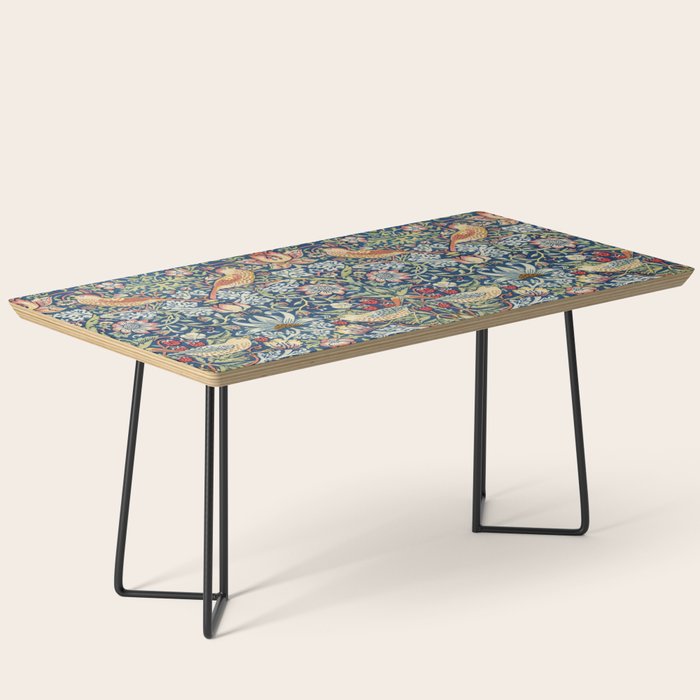 Strawberry Thief by William Morris, 1883 Coffee Table Gallery Image 1