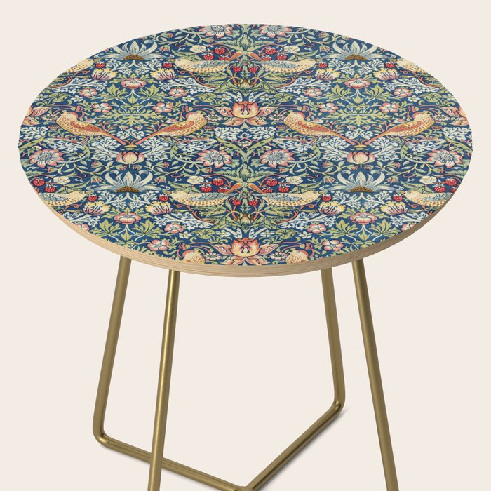 Strawberry Thief by William Morris, 1883 Side Table Gallery Image 2