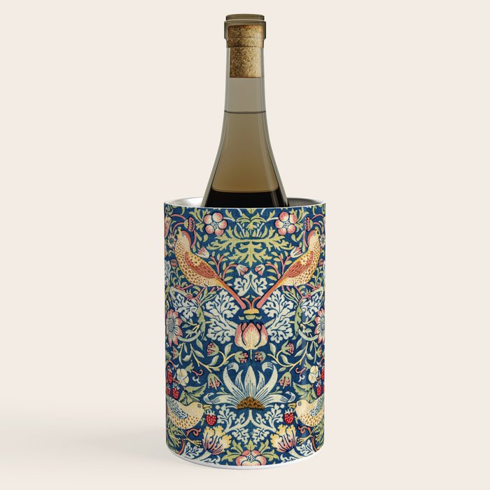 Strawberry Thief by William Morris, 1883 Wine Chiller Gallery Image 2