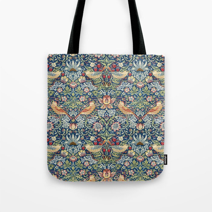 Strawberry Thief by William Morris, 1883 Tote Bag Gallery Image 1