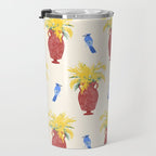 Mimosa and Blue Jay Travel Mug Gallery Image 3