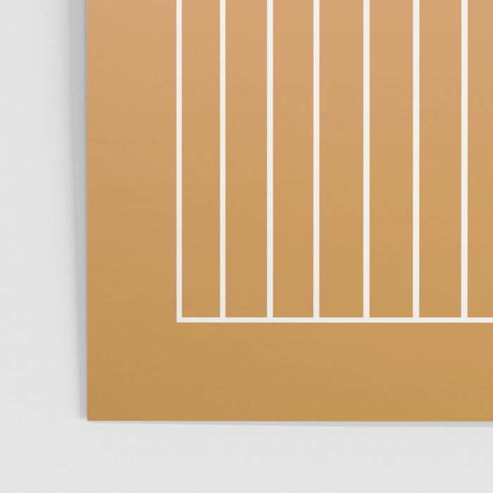 Ombre Arch XIII Pastel Sunset Gradient Modern Geometric Lines Poster Gallery Image 3