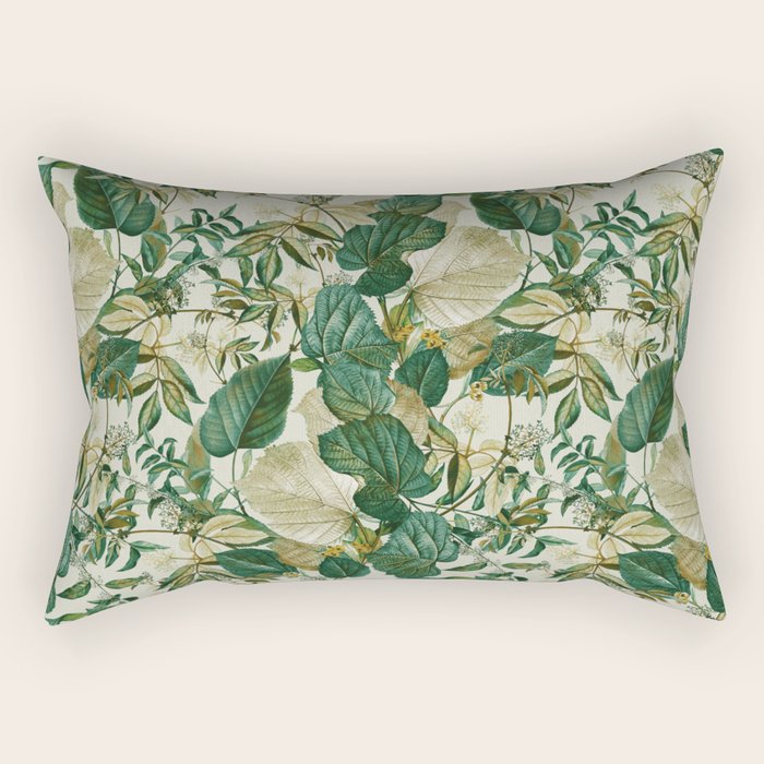 The Scent of Leaves Rectangular Pillow Gallery Image 1