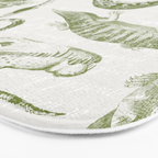 Reptiles and Amphibians Vintage Chic Monochromatic Pattern  Bath Mat Gallery Image 3