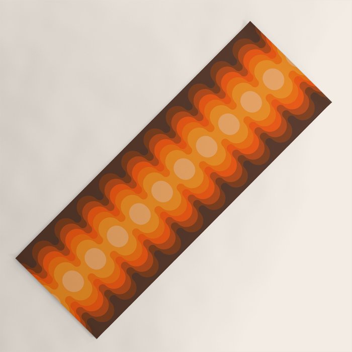 Golden Echo Out Yoga Mat Gallery Image 1