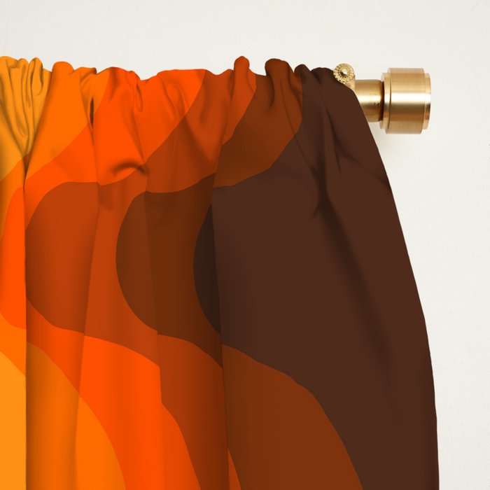 Golden Echo Out Window Curtain Gallery Image 2