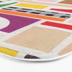 Colorful Castle Bath Mat Gallery Image 3