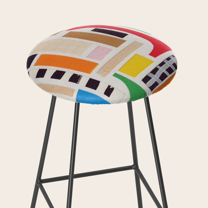 Colorful Castle Stool Gallery Image 2