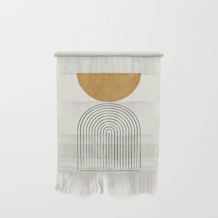 Arch Balance Gold Wall Hanging Gallery Image 1