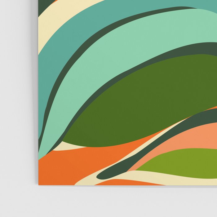 Thankful Garden - Abstract Botanical Illustration Poster Gallery Image 3