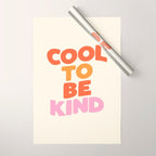Cool to Be Kind Wrapping Paper Gallery Image 1
