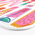 Strawberry Snacks Bath Mat Gallery Image 3