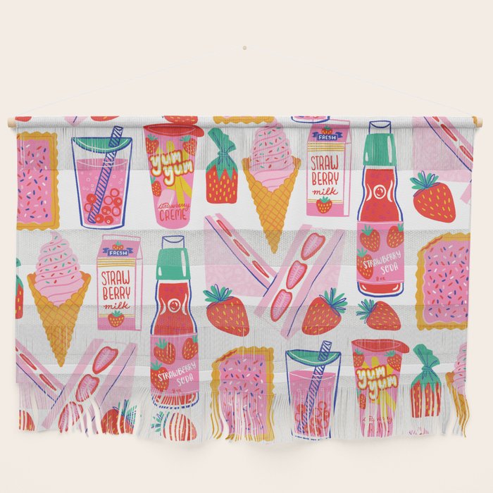 Strawberry Snacks Wall Hanging Gallery Image 1
