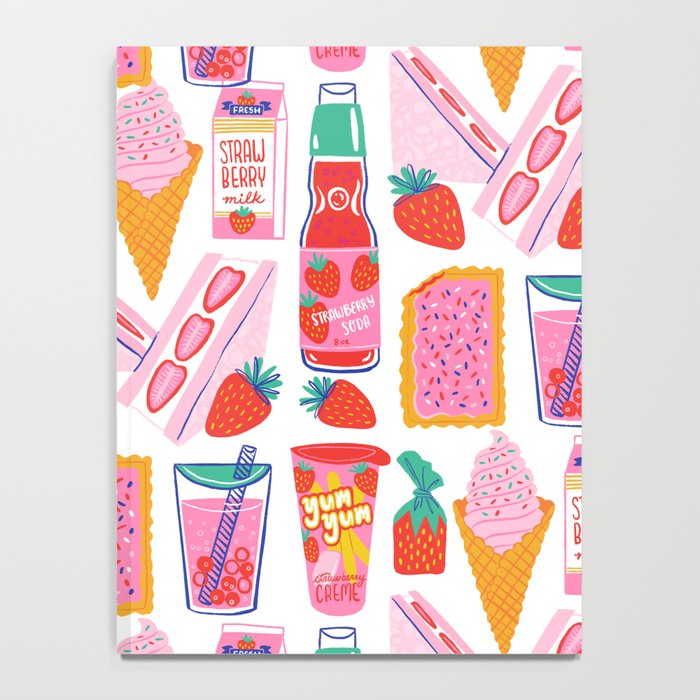 Strawberry Snacks Notebook Gallery Image 4