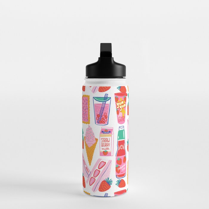 Strawberry Snacks Water Bottle Gallery Image 3