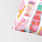 Strawberry Snacks Pillow Sham Gallery Image 4
