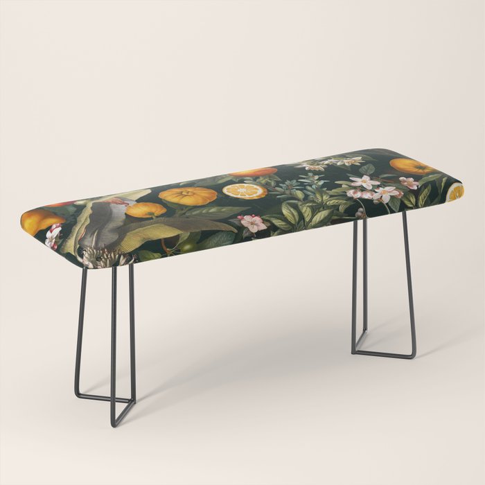 Vintage Fruit Pattern XXII Bench Gallery Image 1