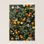 Vintage Fruit Pattern XXII Stationery Card Gallery Image 2