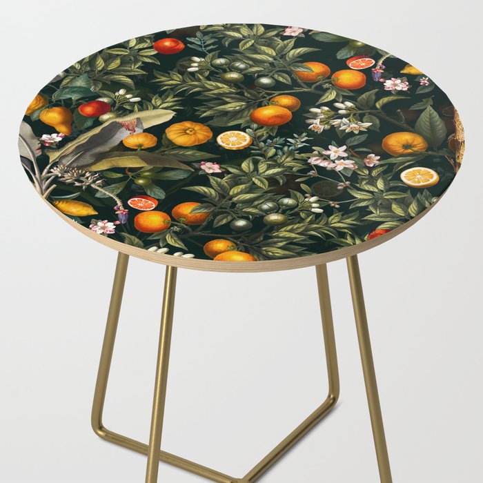 Vintage Fruit Pattern XXII Side Table Gallery Image 2