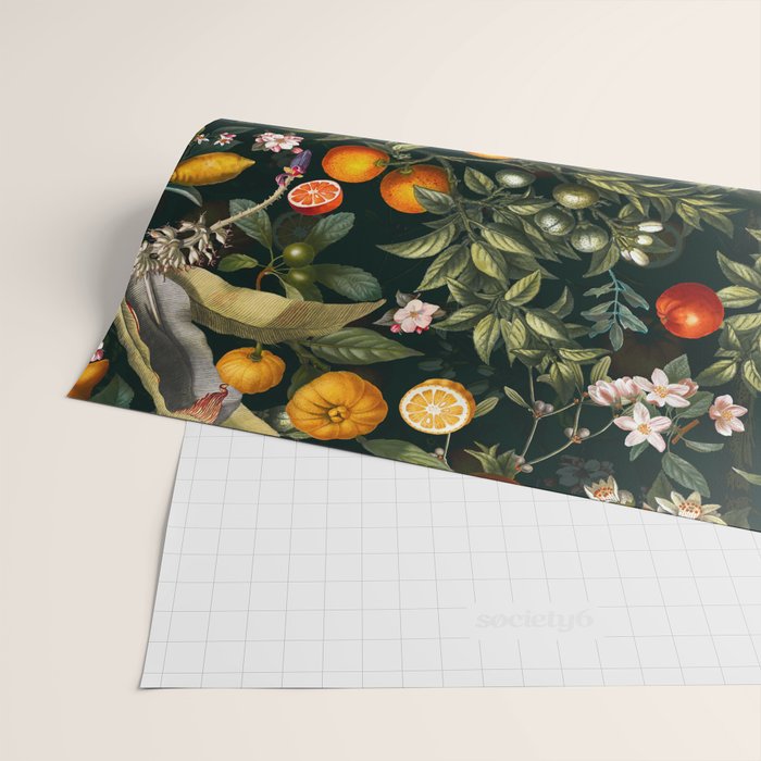 Vintage Fruit Pattern XXII Wrapping Paper Gallery Image 2