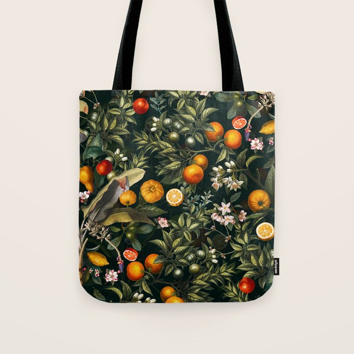 Vintage Fruit Pattern XXII Tote Bag Gallery Image 1