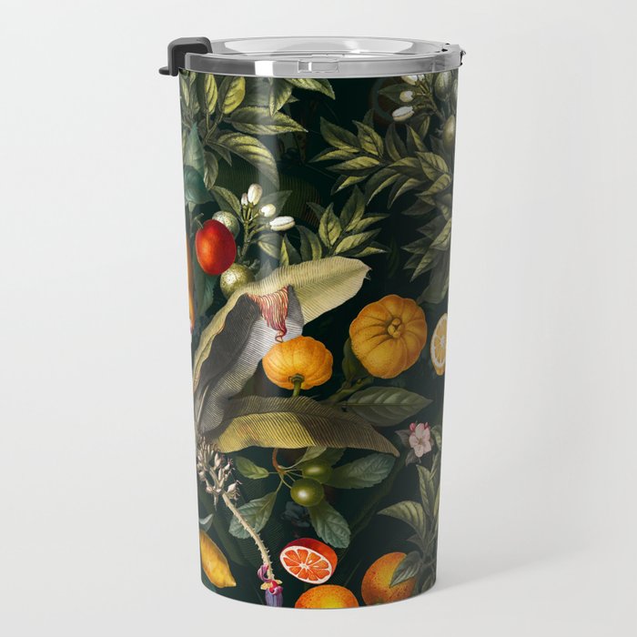 Vintage Fruit Pattern XXII Travel Mug Gallery Image 3