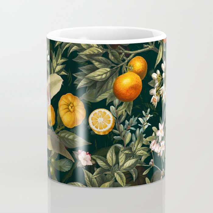 Vintage Fruit Pattern XXII Coffee Mug Gallery Image 4