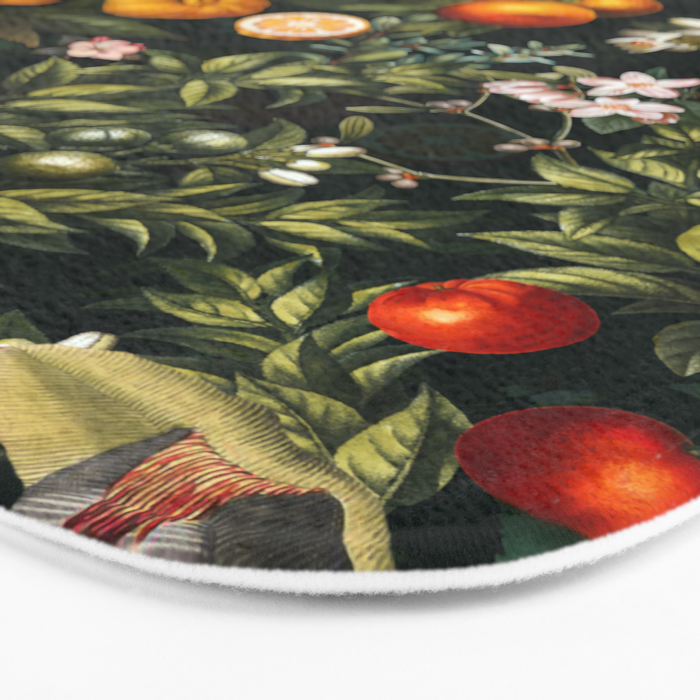 Vintage Fruit Pattern XXII Bath Mat Gallery Image 3