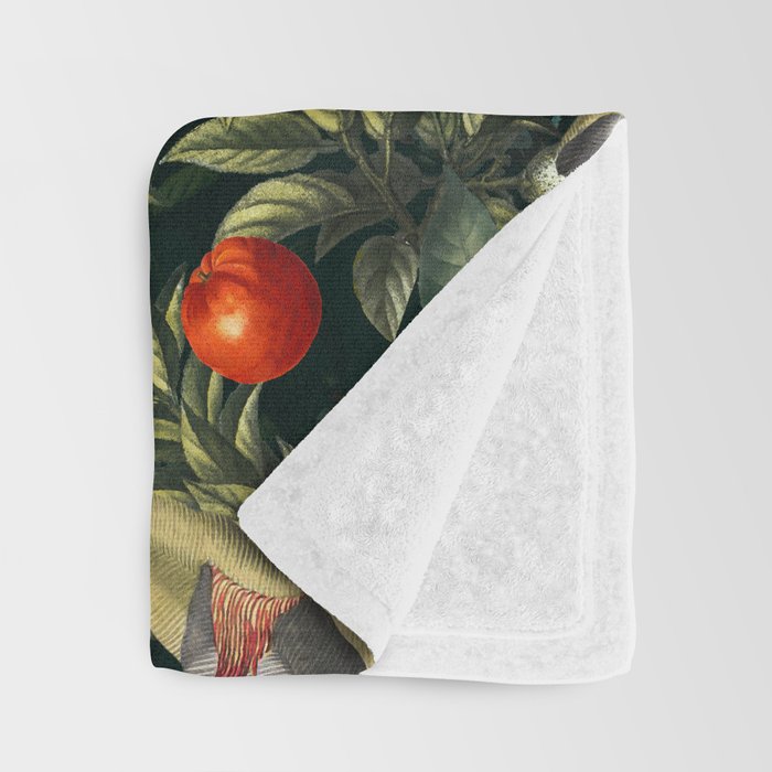 Vintage Fruit Pattern XXII Throw Blanket Gallery Image 3
