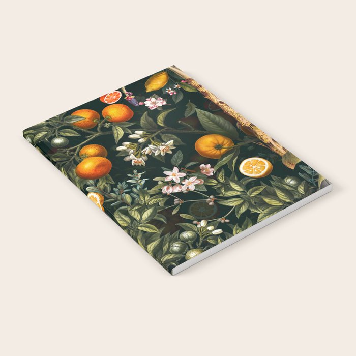 Vintage Fruit Pattern XXII Notebook Gallery Image 2