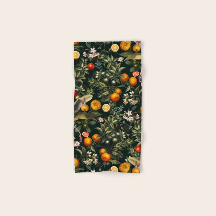 Vintage Fruit Pattern XXII Bath Towel Gallery Image 1