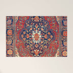 Farahan Arak West Persian Rug Print Welcome Mat Gallery Image 1