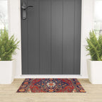 Farahan Arak West Persian Rug Print Welcome Mat Gallery Image 3