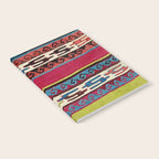 Turkish Antique Kilim Print with Horizontal Stripes  Notebook Gallery Image 2
