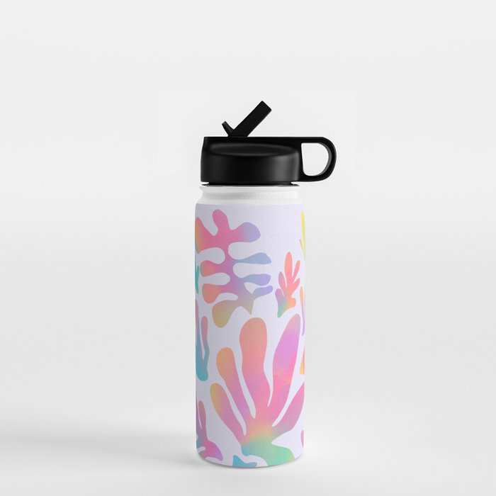 Matisse colorful pastel cutouts Water Bottle Gallery Image 1