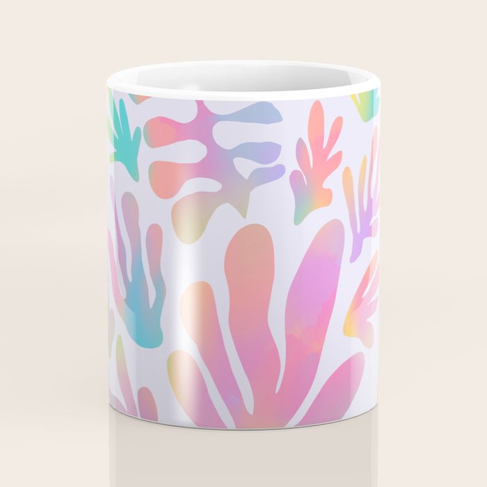 Matisse colorful pastel cutouts Coffee Mug Gallery Image 4