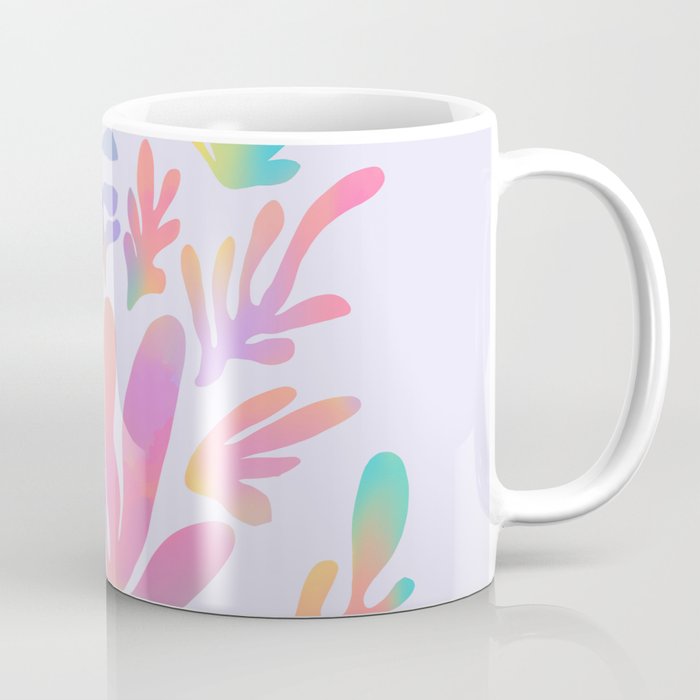 Matisse colorful pastel cutouts Coffee Mug Gallery Image 1