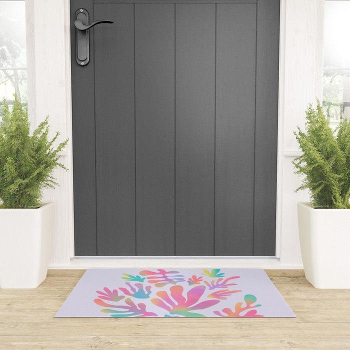 Matisse colorful pastel cutouts Welcome Mat Gallery Image 3