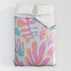 Matisse colorful pastel cutouts Comforter Gallery Image 6
