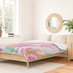 Matisse colorful pastel cutouts Duvet Cover Gallery Image 2