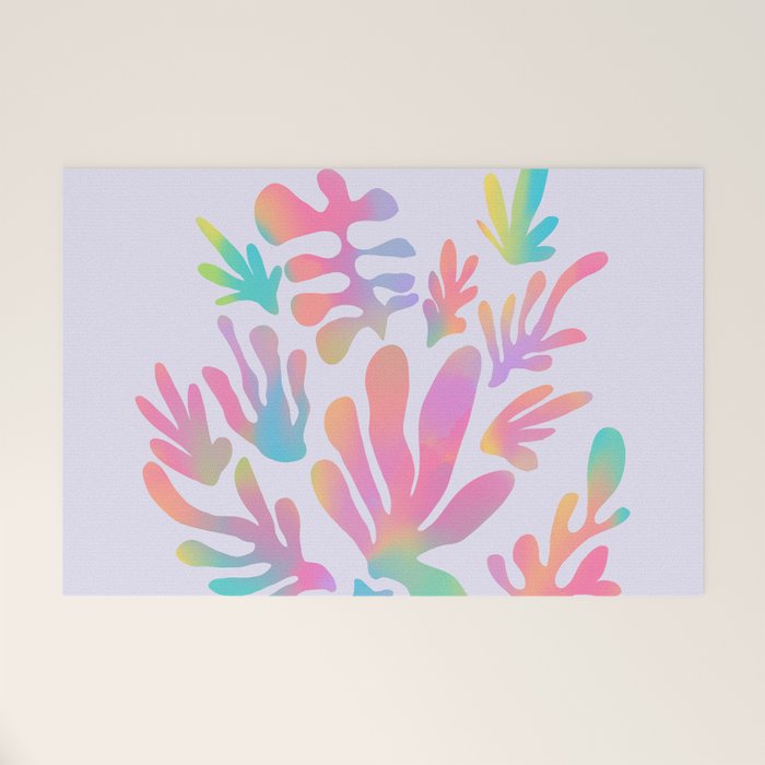 Matisse colorful pastel cutouts Welcome Mat Gallery Image 1