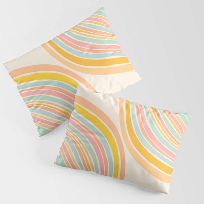 Rainbow Reflections Pillow Sham Gallery Image 1
