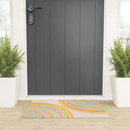 Rainbow Reflections Welcome Mat Gallery Image 3