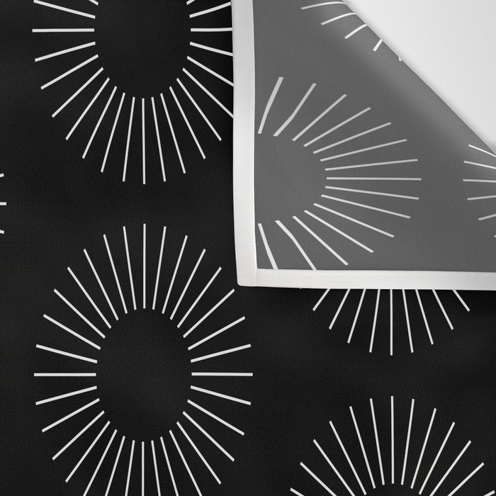 Minimalist Sunray Pattern IX Wall Tapestry Gallery Image 3