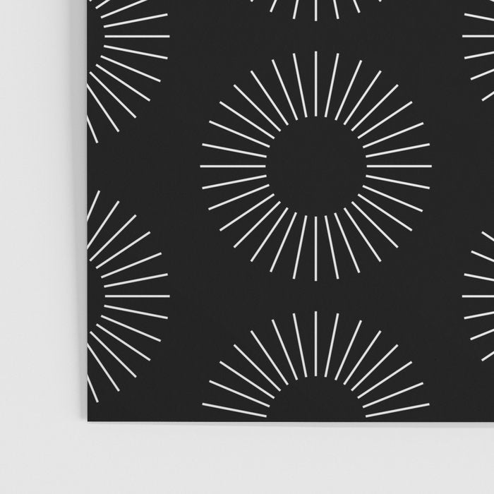 Minimalist Sunray Pattern IX Poster Gallery Image 3